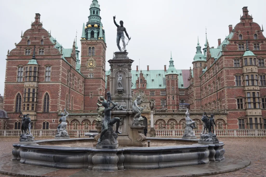 Neptune's Fountain at Frederiksborg Castle